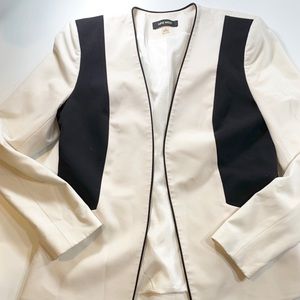 Nine West | Black & White Blazer Jacket